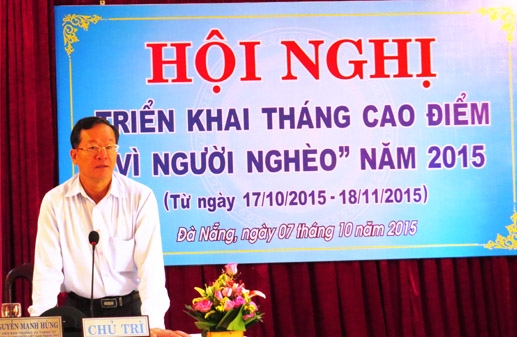 ໃນລະຫວ່າງວັນທີ17/10-18/11ຈະປະຕິບັດເດືອນເພື່ອຄົນທຸກຍາກ